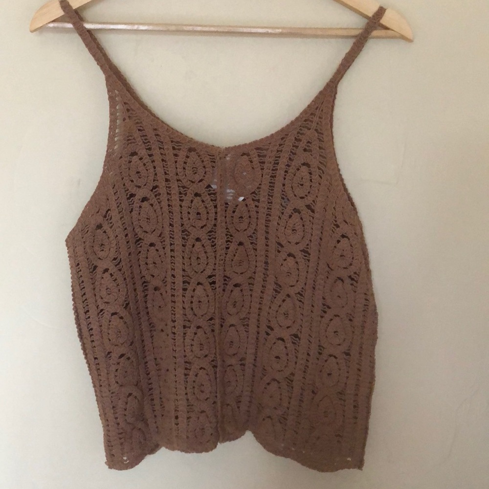 Vintage crochet tank